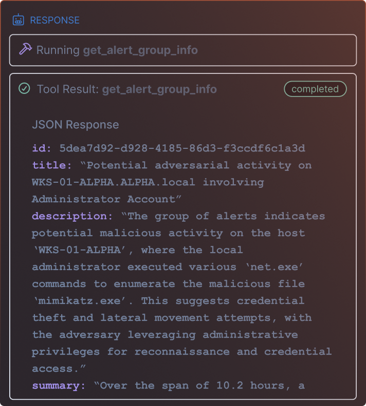 Evidentiary alerts